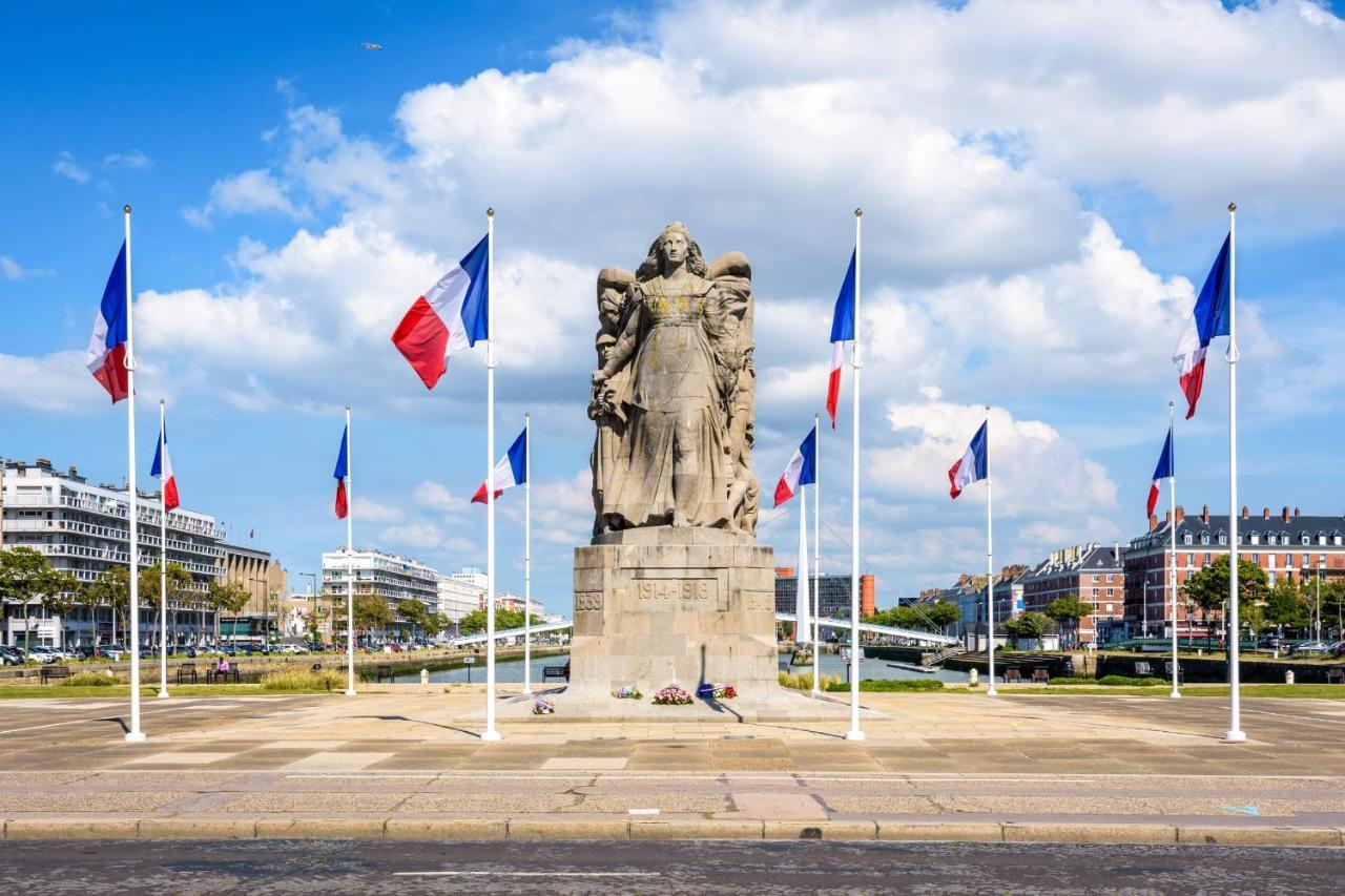 Le Petit Biscuit - Centre Historique Du Havre Lägenhet Le Havre Exteriör bild